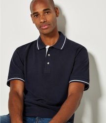 K606 Kustom Kit St Mellion Tipped Cotton Piqué Polo Shirt