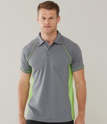 LV370 Finden & Hales Performance Piped Polo Shirt