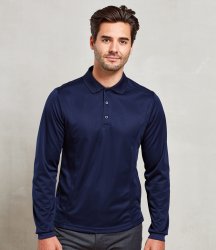 PR617 Premier Long Sleeve Coolchecker® Piqué Polo Shirt