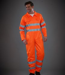 Yoko Hi-Vis Poly/Cotton Coverall