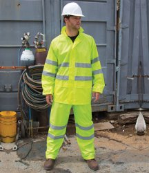 Result Safe-Guard Hi-Vis Waterproof Suit