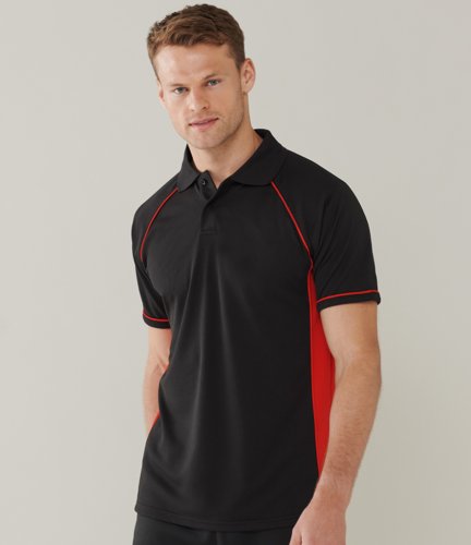 LV310 Finden & Hales Performance Panel Polo Shirt