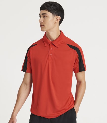 JC043 AWDis Cool Contrast Polo Shirt