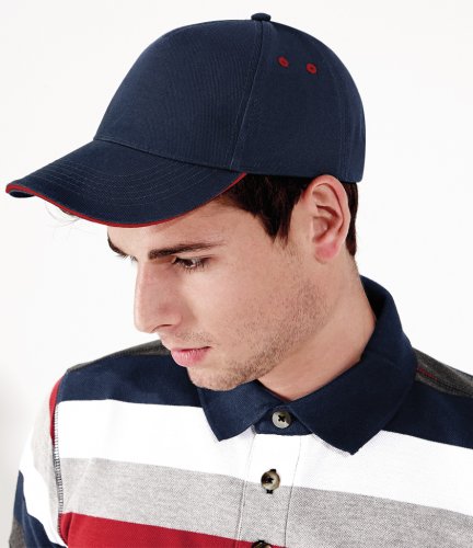 Beechfield Ultimate 5 Panel Cap with Sandwich Peak