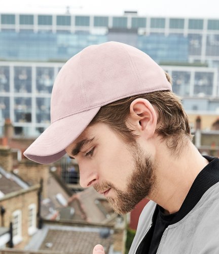 Beechfield Faux Suede 6 Panel Cap