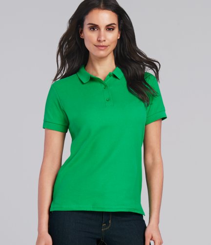 Gildan Ladies Premium Cotton Double Piqu Polo Shirt