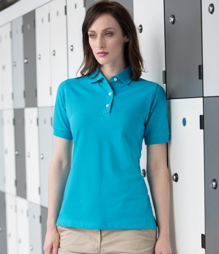 Henbury Ladies Classic Cotton Piqu Polo Shirt