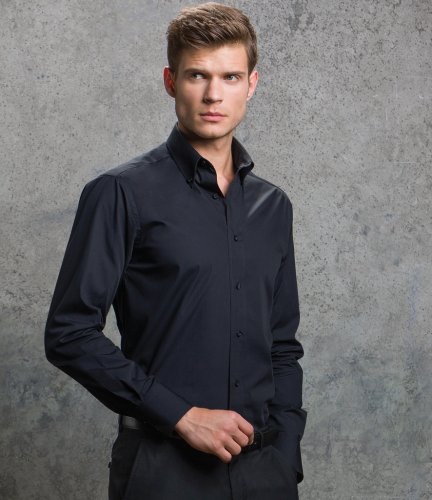 Kustom Kit Long Sleeve City Business Shirt