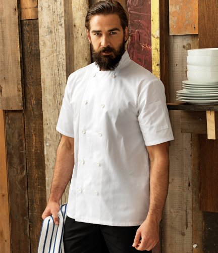 Premier Short Sleeve Chef's Jacket