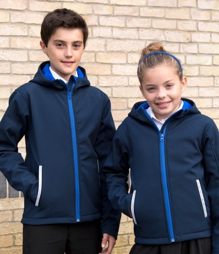 Result Core Kids TX Performance Hooded Soft Shell Jacket