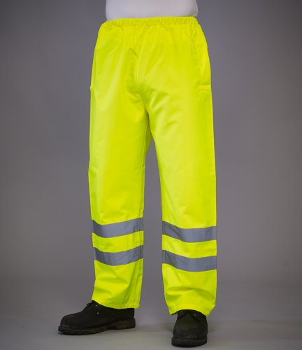 Yoko Hi-Vis Waterproof Overtrousers