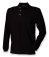 H105 Henbury Long Sleeve Cotton Piqu Polo Shirt