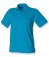 H401 Henbury Ladies Poly/Cotton Piqu Polo Shirt