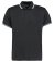 K409  Kit Contrast Tipped Poly/Cotton Piqu Polo Shirt