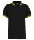 K409  Kit Contrast Tipped Poly/Cotton Piqu Polo Shirt