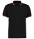 K409  Kit Contrast Tipped Poly/Cotton Piqu Polo Shirt