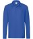 SS24 Fruit of the Loom Premium Long Sleeve Cotton Piqu Polo Shirt