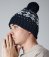 BB456 Beechfield Fair Isle Snowstar Beanie