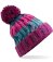 BB486 Beechfield Corkscrew Pom Pom Beanie