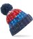 BB486 Beechfield Corkscrew Pom Pom Beanie