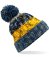 BB486 Beechfield Corkscrew Pom Pom Beanie