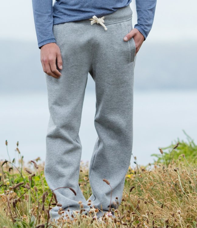 open hem track pants