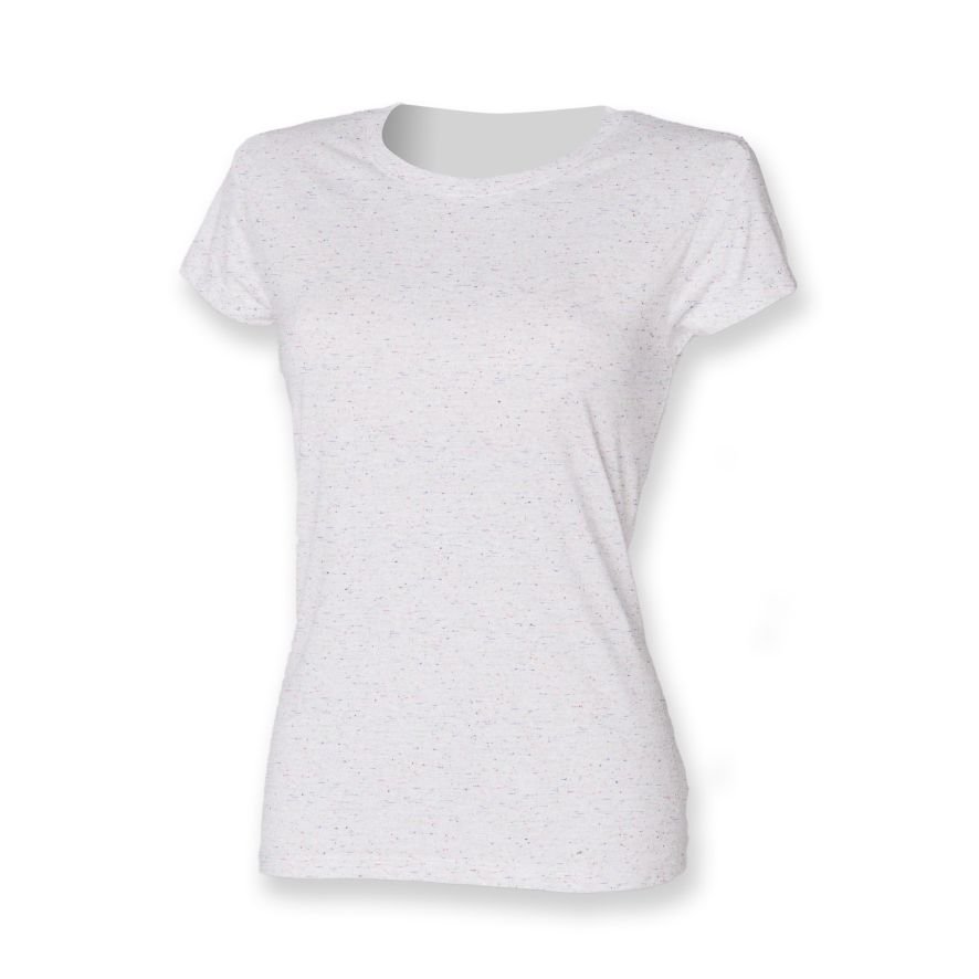 SF Ladies Fleck T-Shirt | Logo World Designs Ltd